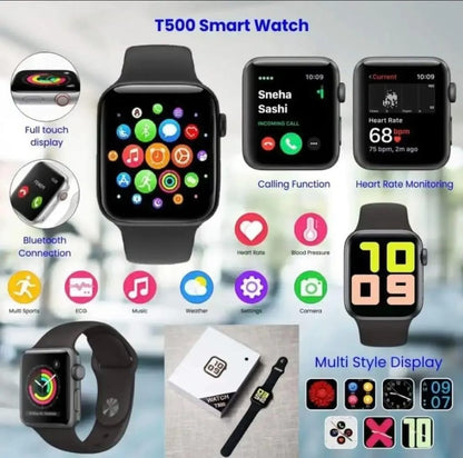 Bluetooth Smart Watch for Men Women Fitness Tracker with Call Player