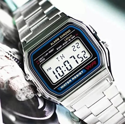 Man's Stainless Digital