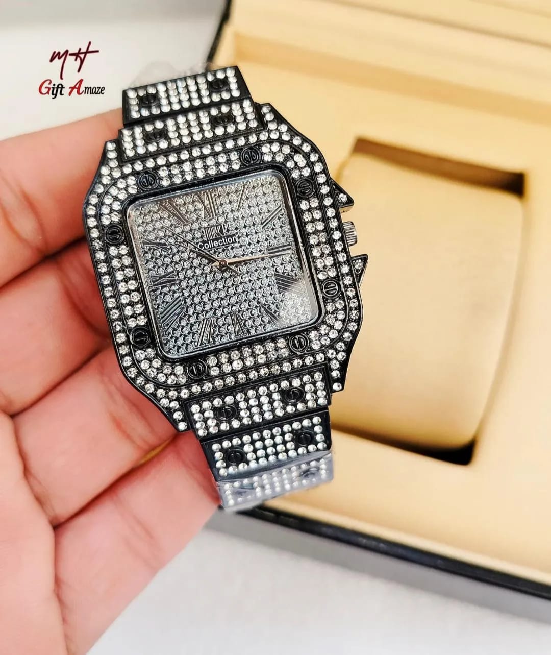 Man's Diamond Watch