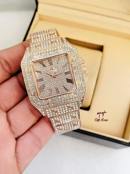 Man's Diamond Watch